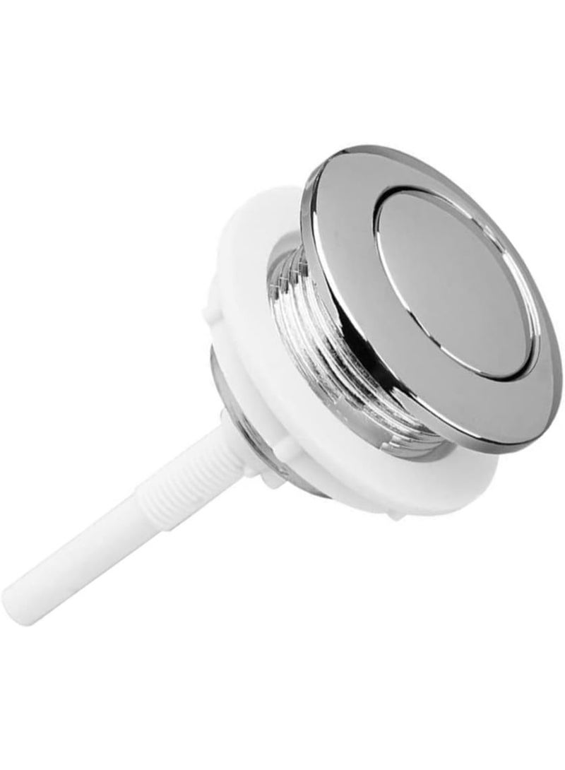 زر صنبور الحمام للضغط المفرد، زر خزان الحمام، زر حمام مخفي لاستبدال قطع خزان الحمام المنزلي - Image 1